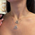 7th image of Rachel Koen 02853 Necklace with Diamonds, Unworn condition
