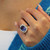 5th image of Rachel Koen 00502 Ring with Diamonds & Gemstones, Unworn condition