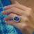 6th image of Rachel Koen 00502 Ring with Diamonds & Gemstones, Unworn condition