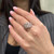 Model Wearing Ring