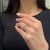 Model Wearing Ring