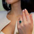 6th image of Rachel Koen 03095 Ring with Diamonds & Gemstones, Unworn condition