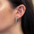 4th image of Rachel Koen 02865 Earring with Diamonds, Unworn condition