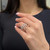5th image of Rachel Koen 02862 Ring with Diamonds, New condition