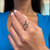 5th image of Rachel Koen 02806 Ring with Diamonds, Unworn condition