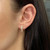 5th image of Rachel Koen 02897 Earring with Diamonds, New condition