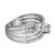 3rd image of Rachel Koen 04001 Ring with Diamonds