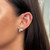 4th image of Rachel Koen 04024 Earring with Diamonds