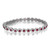 3rd image of Rachel Koen 04054 Bracelet with Diamonds & Gemstones