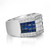3rd image of Rachel Koen 03565 Ring with Diamonds & Gemstones, Unworn condition