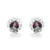 2nd image of Rachel Koen 01673 Earring with Diamonds & Gemstones