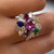 7th image of Rachel Koen 000098 Ring with Diamonds & Gemstones