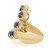 2nd image of Rachel Koen 00800 Ring with Diamonds & Gemstones, Unworn condition