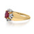 3rd image of Rachel Koen 01565 Ring with Diamonds & Gemstones