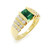3rd image of Rachel Koen 028013 Ring with Diamonds & Gemstones