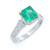 3rd image of Rachel Koen 031590 Ring with Diamonds & Gemstones