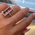 5th image of Rachel Koen 000567 Ring with Diamonds & Gemstones