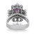 4th image of Rachel Koen 01558 Ring with Diamonds & Gemstones