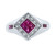 2nd image of Rachel Koen 031760 Ring with Diamonds & Gemstones, Unworn condition