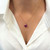 5th image of Rachel Koen 019575 Necklace with Diamonds & Gemstones, Unworn condition