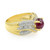 3rd image of Rachel Koen 028090 Ring with Diamonds & Gemstones