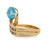 2nd image of Rachel Koen 01638 Ring with Diamonds & Gemstones