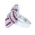 3rd image of Rachel Koen 028003 Ring with Diamonds & Gemstones, Unworn condition