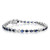 4th image of Rachel Koen 04105 Bracelet with Diamonds & Gemstones