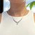 6th image of Rachel Koen 04107 Necklace with Diamonds, Unworn condition