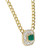 4th image of Rachel Koen 04111 Necklace with Diamonds & Gemstones, Unworn condition