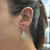 5th image of Rachel Koen 04207 Earring with Diamonds