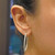 4th image of Rachel Koen 042885 Earring with Diamonds, Unworn condition