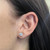 4th image of Rachel Koen 043032 Earring with Diamonds, New condition