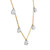 3rd image of Rachel Koen 043063 Necklace with Diamonds, New condition