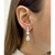 4th image of Rachel Koen 043129 Earring with Diamonds