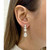 4th image of Rachel Koen 043129 Earring with Diamonds, New condition