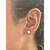 4th image of Rachel Koen 043126 Earring with Diamonds, New condition