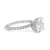 3rd image of Rachel Koen 02737 Engagement Ring with Diamonds, New condition
