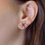 4th image of Rachel Koen 043455 Earring with Diamonds & Gemstones, New condition