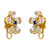 2nd image of Rachel Koen 043448 Earring with Diamonds & Gemstones, New condition