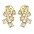 2nd image of Rachel Koen 043459 Earring with Diamonds, New condition