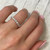 Model Wearing Ring