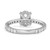 4th image of Rachel Koen 043546 Engagement Ring with Diamonds, New condition