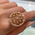 Model Wearing Ring