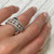 Model Wearing Ring