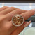 Model Wearing Ring