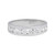 An image of a Rachel Koen women's wedding ring featuring a channel of round-cut diamonds set in a polished white gold band. The ring is centered and presented at a slight angle, allowing for a clear view of the diamonds and the band's profile. The image is taken from a close, yet comfortable distance that showcases the brilliance and details of the diamonds as well as the craftsmanship of the ring.The ring is pre-owned in a great condition.