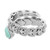 2nd image of Piero Milano 0109991 Ring with Diamonds & Gemstones, Unworn condition