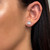 4th image of Rachel Koen 029730 Earring with Diamonds, Unworn condition