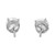 2nd image of Rachel Koen 043977 Earring with Diamonds, New condition